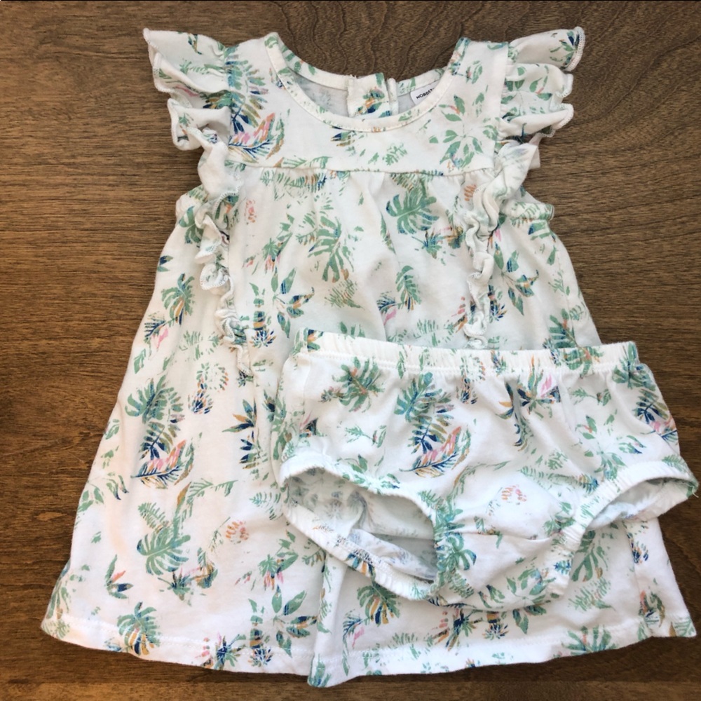 3-6 dress with bloomers